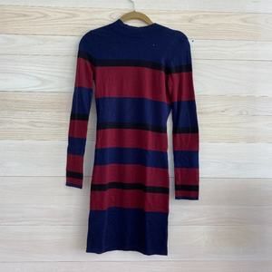 BCBG Generation Navy, Maroon and Black Dress NWT